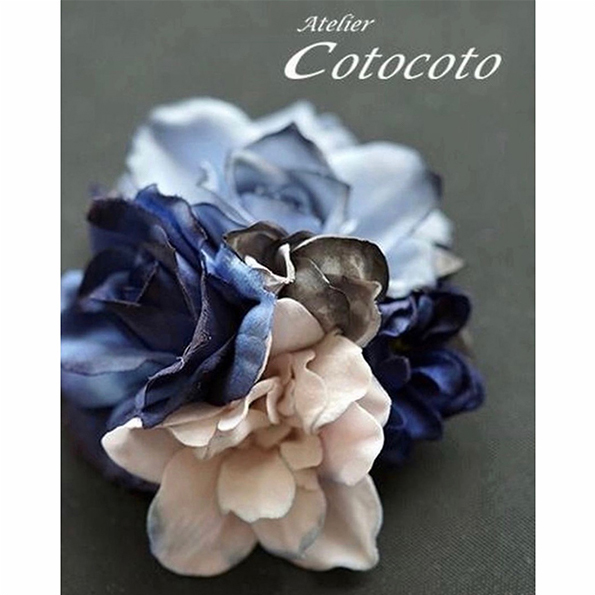 布花コサージュ　Atelier cotocoto